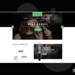 Electronic Cigarettes Magento Theme