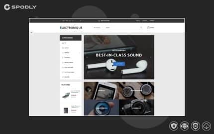 Electronique - Electronics Store PrestaShop Theme