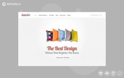 Elegant Themes LeanBiz WordPress Theme