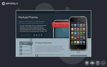 Elegant Themes MyApp WordPress Theme