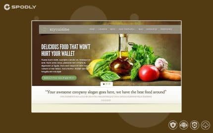 Elegant Themes MyCuisine WordPress Theme