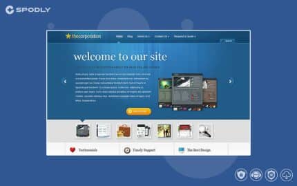 Elegant Themes The Corporation WordPress Theme
