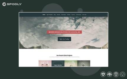 Elegant Themes Vertex WordPress Theme