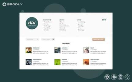 Elegant Themes eList WordPress Theme