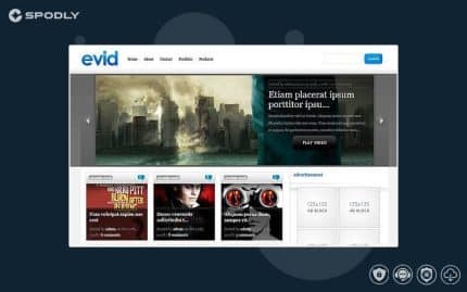 Elegant Themes eVid WordPress Theme
