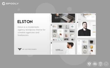 Elston - Portfolio for Freelancers & Agencies WordPress Theme