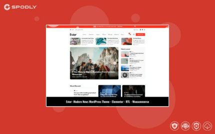 Evior – Modern Magazine WordPress Theme