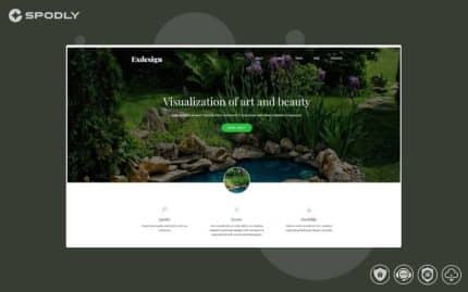 Exdesign – Exterior Design Multipage Creative Joomla Template