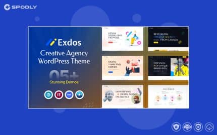 Exdos - Digital Agency WordPress Theme