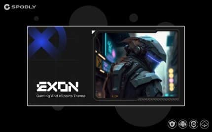 Exon - Gaming and eSports WordPress Theme