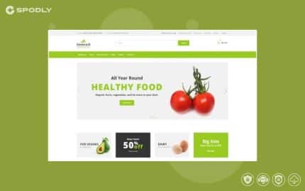 FOODFATE - Efficient Online Food Store OpenCart Template