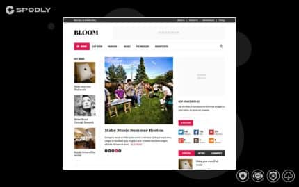 FameThemes Bloom WordPress Theme