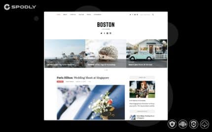 FameThemes Boston Pro WordPress Theme