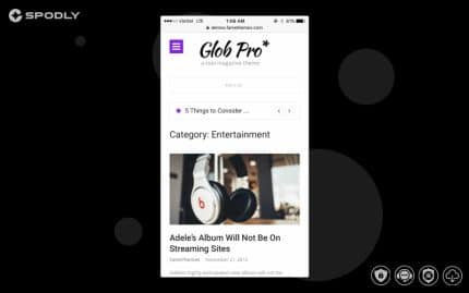 FameThemes Glob Pro WordPress Theme