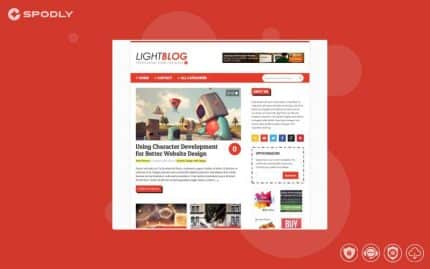 FameThemes LightBlog WordPress Theme