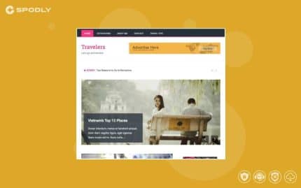 FameThemes Travelers Pro WordPress Theme