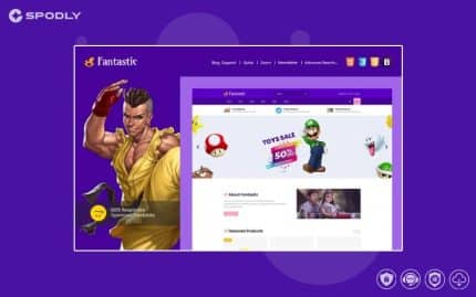 Fantastic - Kids & Toys OpenCart Template