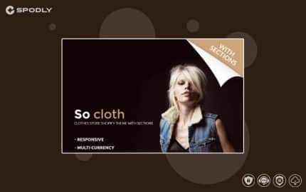 Fashion Store Responsive Shopify Theme