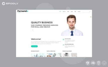 Fernando - Consulting Ready-to-Use Modern Joomla Template