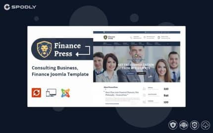 Finance Press - Consulting Business Joomla Template