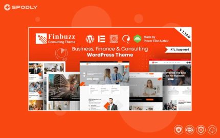 Finbuzz - Corporate Business WordPress Theme
