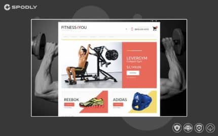 Fitness Responsive Magento Theme