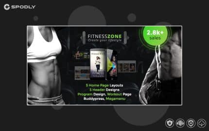 Fitness Zone WordPress Theme