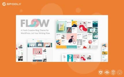 Flow - Creative Blog WordPress Theme