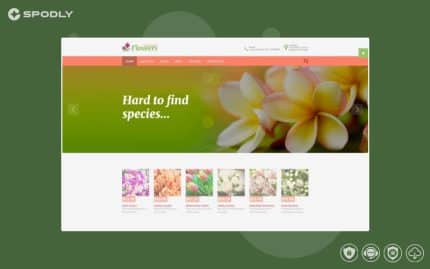 Flowers - Flower Shop Responsive Joomla Template