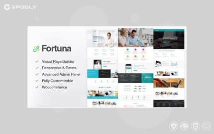 Fortuna – Responsive Multi-Purpose WordPress Theme
