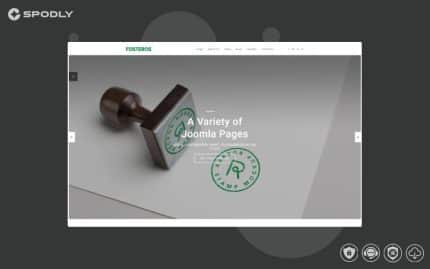Fosteros - Business Joomla Template