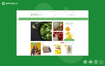 Fresh Food - Healthy & Organic Food Store OpenCart Template