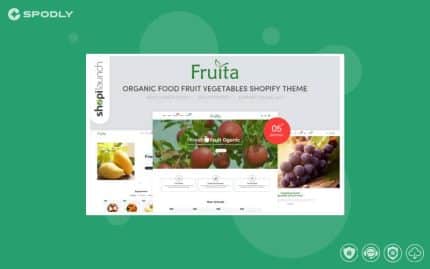 Fruita - Organic Food Fruit Vegetables Shopify Theme
