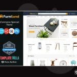 Furniland - Home Decor and Furniture Store OpenCart Template
