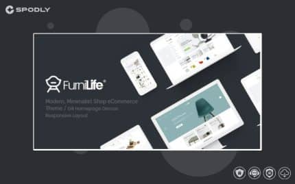 Furnilife – Furniture, Decorations & Supplies Magento Theme