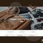 G. Bags - Handbag Clean OpenCart Template