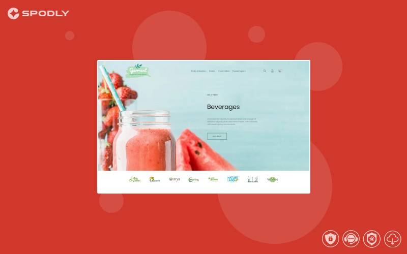 Garrient Organic Food Magento Theme Garrient Organic Food Magento Theme
