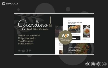Giardino | Italian Restaurant WordPress Theme