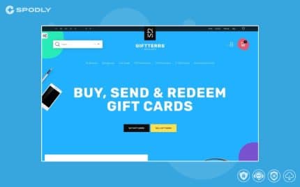 Giftterrs - Gift Cards for Any Purpose PrestaShop Theme