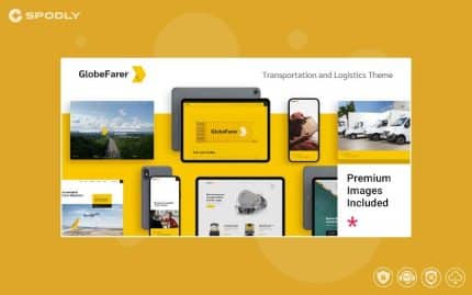 GlobeFarer - Transportation and Logistics WordPress Theme