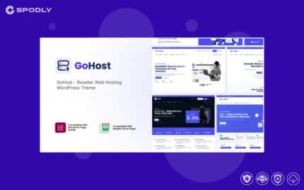 GoHost - Reseller Web Hosting WordPress Theme