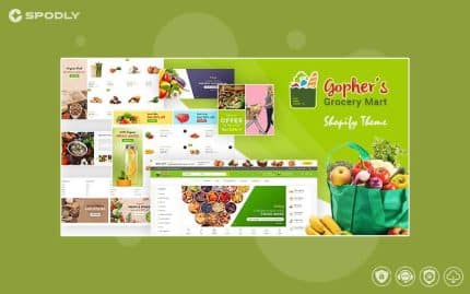 Gopher - Grocery Store Shopify Theme
