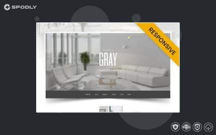 Gray Furniture Store OpenCart Responsive Template