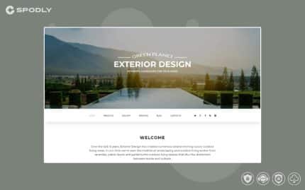 Green Planet - Exterior Design Responsive Modern Joomla Template