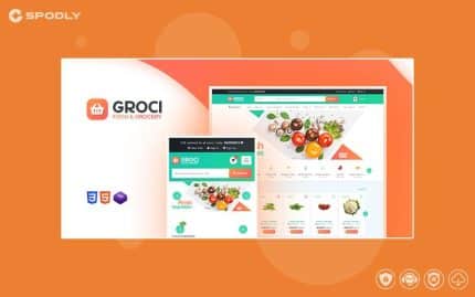 Groci - Organic Food and Grocery Market WordPress Theme