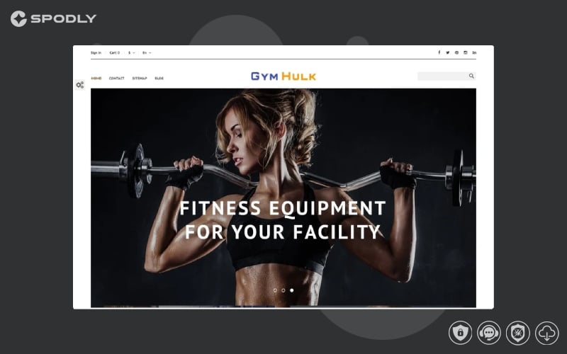 GymHulk - Gym Equipment PrestaShop Theme GymHulk - Gym Equipment PrestaShop Theme