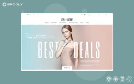 Hair Salon Ecommerce Template - StyleFactory PrestaShop Theme