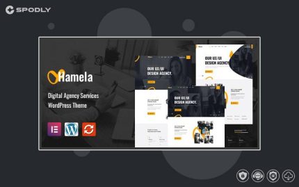 Hamela - Digital Agency Services WordPress Theme