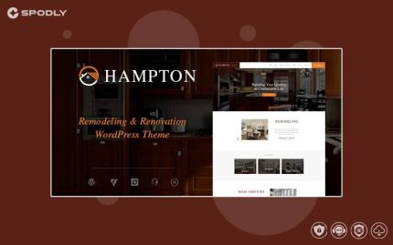 Hampton Home Design and Renovation WordPress Theme