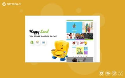 Happy Land - Toy Store Shopify Theme